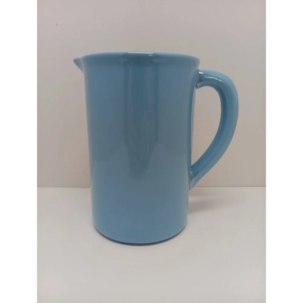 Potterybarn 14 Oz Pitcher Blue
